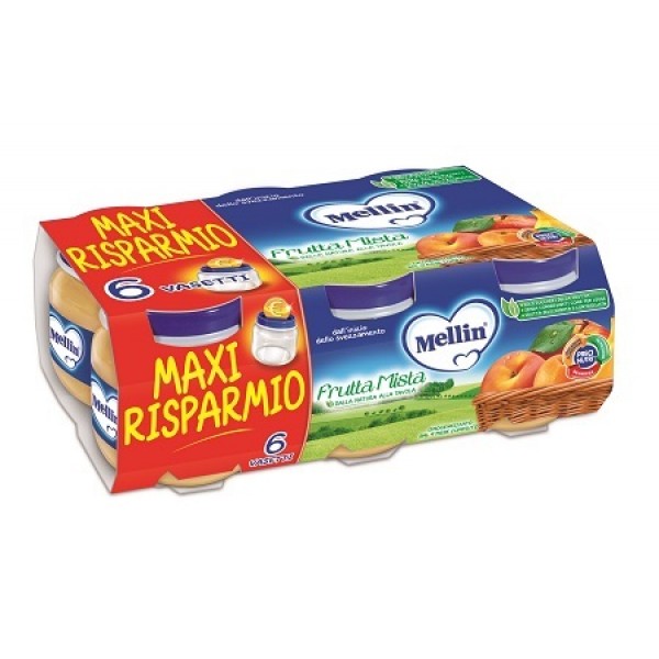 MELLIN FRUTTA MISTA 12X100GR :  : MELLIN