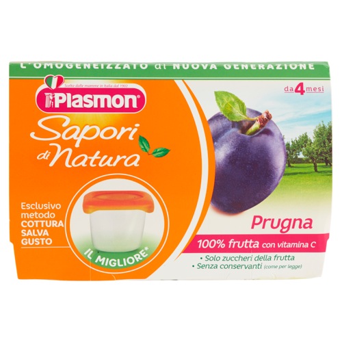 PLASMON PRUGNA 4X100GR :  : PLASMON