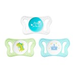 CHICCO SUZ.MICRO' 2PZ BOY SILICONE 0-2M : 8058664069538